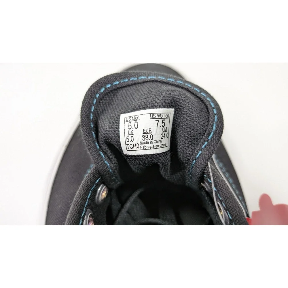 VANS‎ AUTHENTIC IRIDESCNT EYLTS BLACK MULT SHOES MENS/boys 6 WOMENS 7.5